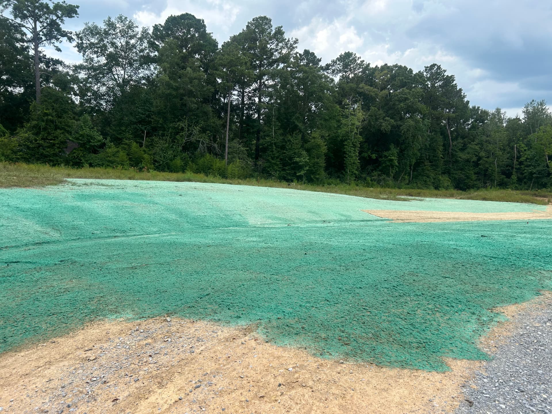 Deep South Hydroseeding job photo in Mississippi