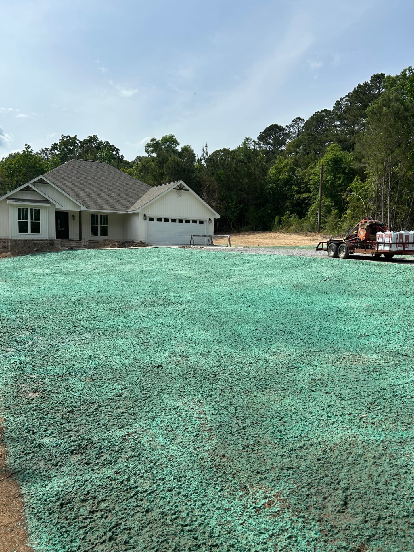 Deep South Hydroseeding job photo in Mississippi